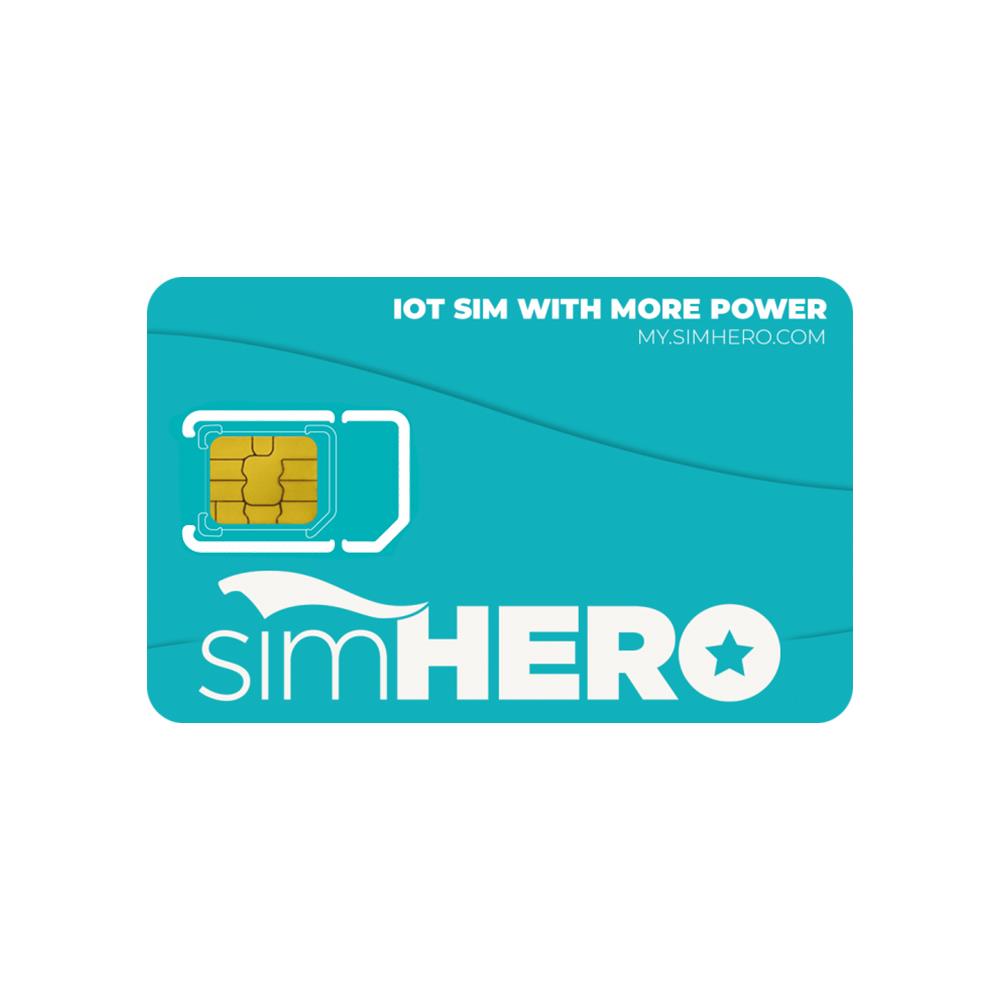 simHERO SIM-Karte inkl. 100MB Startguthaben