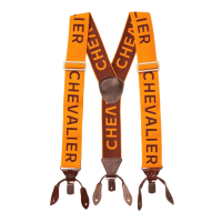 Chevalier Logo Hosenträger - Orange