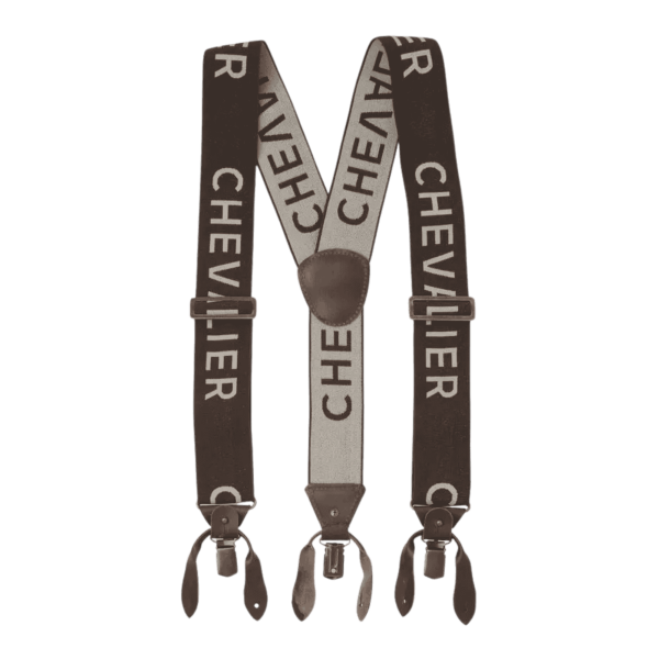 Chevalier Logo Hosenträger - Braun