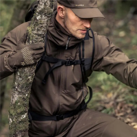 Alaska Chaser Ms Stretch Jacke - braun