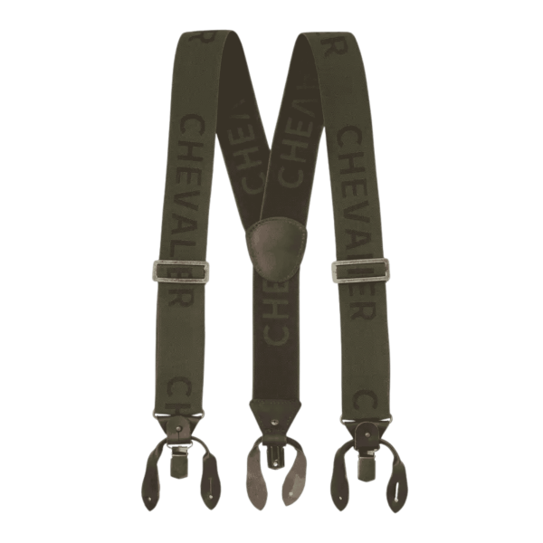 Chevalier Logo Hosenträger - grün
