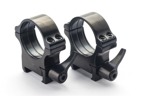 RUSAN Quick-Release Montage für Weaver 30mm Ringe 17 mm